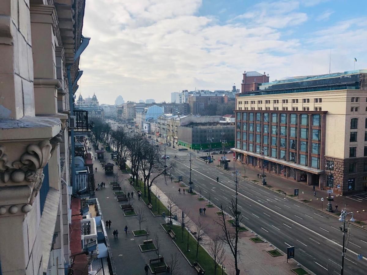 Апартаменты Amazing view of Khreshchatyk! Киев-48