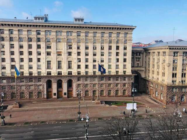 Апартаменты Amazing view of Khreshchatyk! Киев-11